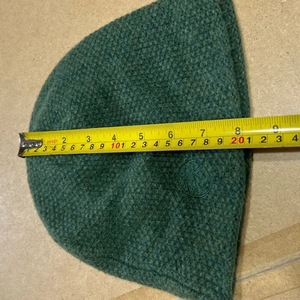 Patagonia 100% Wool Green One Size Beanie Unisex